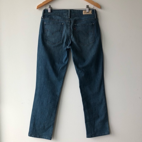 Levi’s Demi Curve Straight Leg Denim Jeans - Picture 4 of 7
